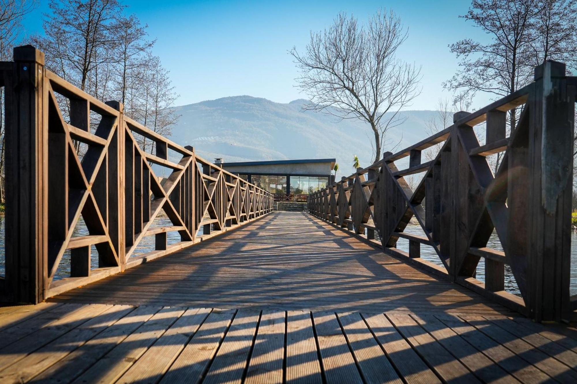 Vital Goel Sapanca Oezel Havuzlu Bungalov & Villa Bagian luar foto