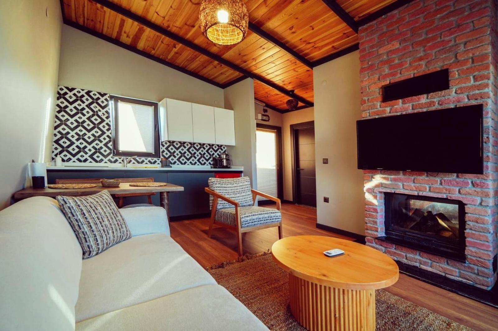 Vital Goel Sapanca Oezel Havuzlu Bungalov & Villa Bagian luar foto