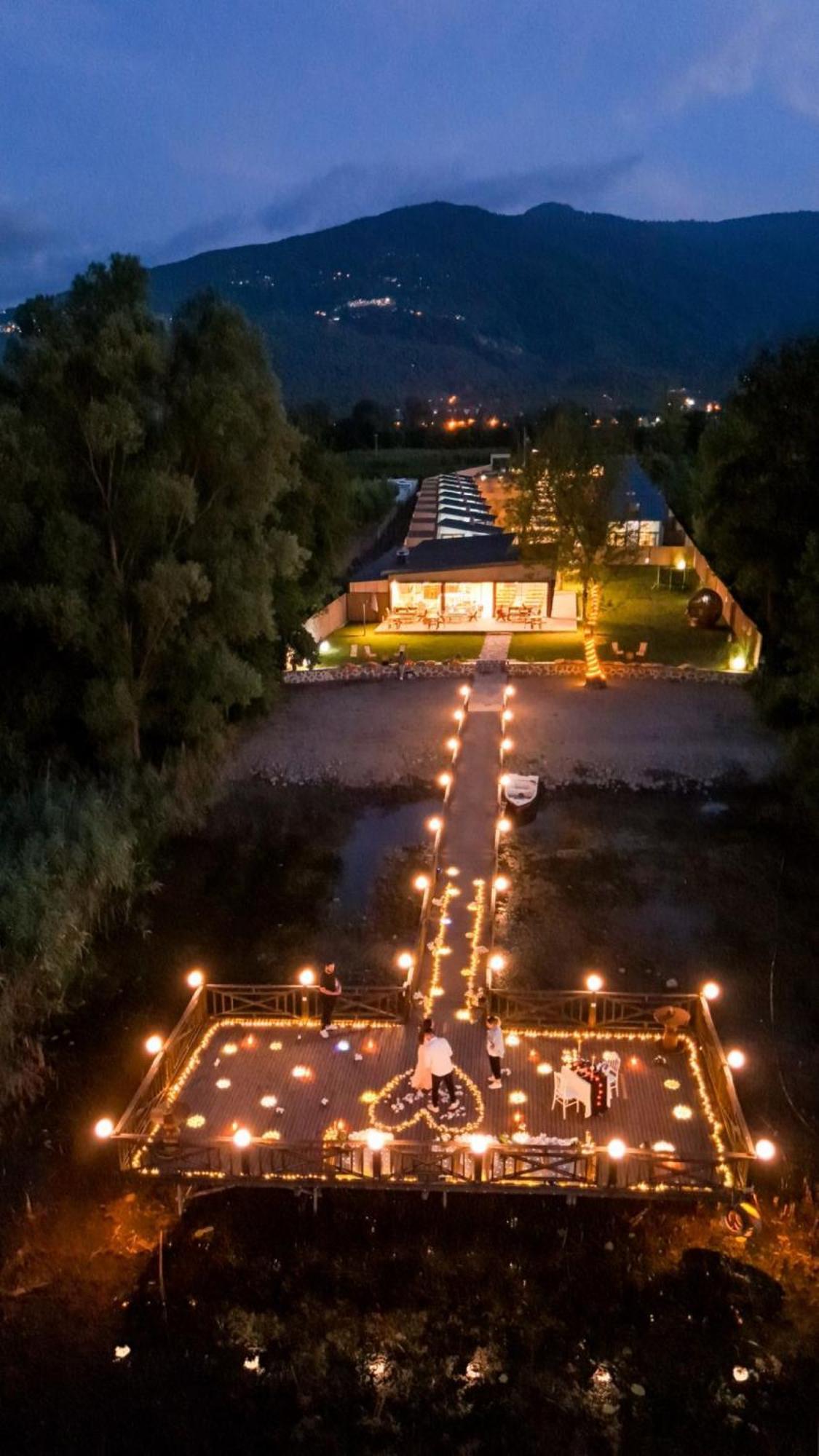 Vital Goel Sapanca Oezel Havuzlu Bungalov & Villa Bagian luar foto
